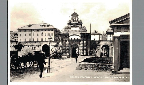 Genova vecchia antica cinta - antica, di