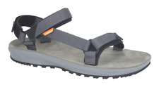 LIZARD - Sandalo plantare in pelle ergonomico Super Hike - Black dark grey
