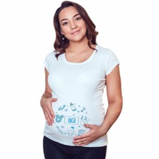 Maglia premaman grafica