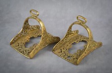 Set staffe in ottone Impero