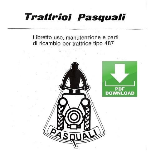 Pasquali 487 manuale uso - 487,