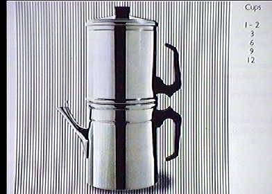 Caffettiera modello napoletana - modello,