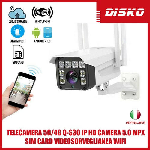 Telecamera s30 ip - 5g/4g,
