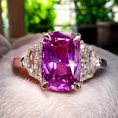 Fede nuziale diamante cuscino
