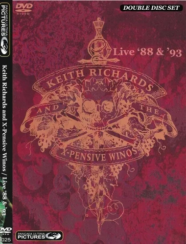 Keith richards live 93 - keith, '88&''93