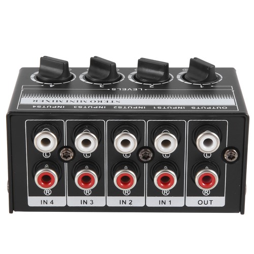 Mixer audio stereo - , 4