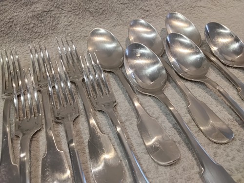 Vintage 1990 silver plated - vintage, 12p