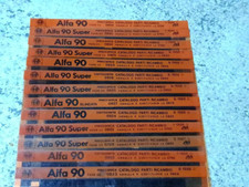 Alfa Romeo Alfa 90 e 90 Super Microfiche parti di ricambi meccanica carrozzeria
