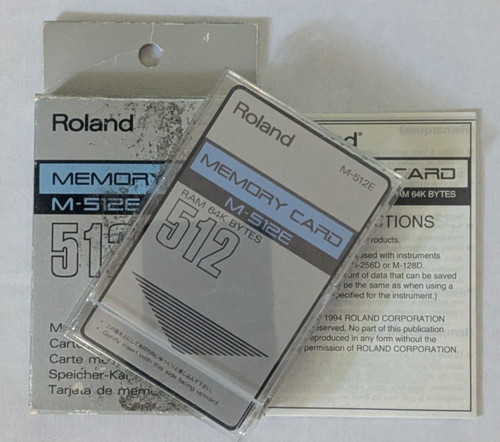 Scheda memoria roland - scheda,