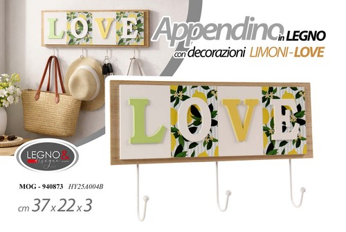 Appendino parete appendi abiti