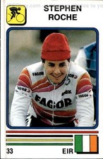 figurina Panini Supersport 1988 #33 Stephen Roche