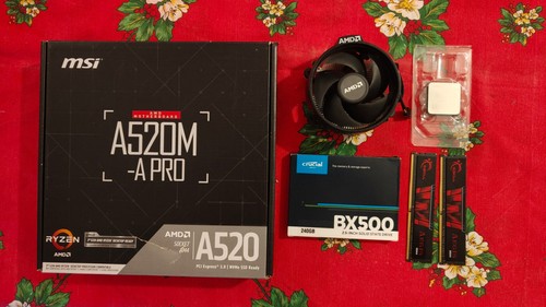 Bundle msi a520m - bundle, a520m-a