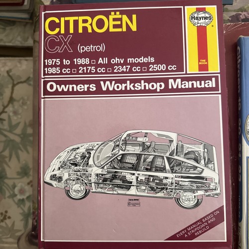 Manuale citroen benzina - citroen, cx