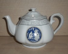 TEIERA DA THE VENETIAN LAGOON LIMOGES IN FINE PORCELLANA DECORATA A MANO VINTAGE