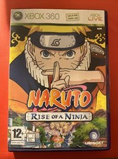 NARUTO RISE OF A NINJA  XBOX 360  USATO OTTIMO COMPLETO CON MANUALE GIOCO