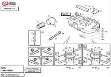 Coppia lama sx + coppia lama dx + 2 coppie lama liscia BIEFFEBI GIANNI FERRARI