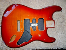 Originale Fender Player HSH Stratocaster Strat Body Aged Cherry Burst ottimo