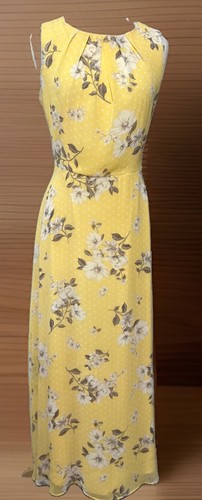 Maxi abito donna 16 - r&k, giallo
