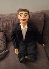 Bellissimo Unico Manichino Da Ventriloquo Antico