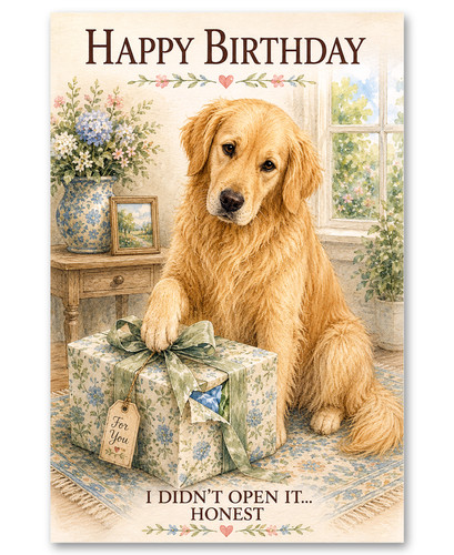 Golden retriever did not - golden,