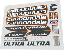 Set decalcomanie Cannondale
