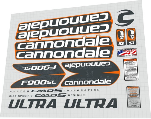 Set decalcomanie cannondale - set,