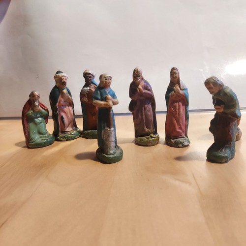 Presepe lotto pastori in - lotto, 8
