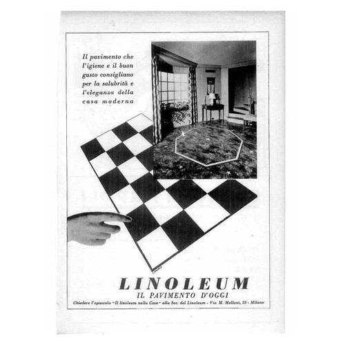 Linoleum pavimento oggi - linoleum, il