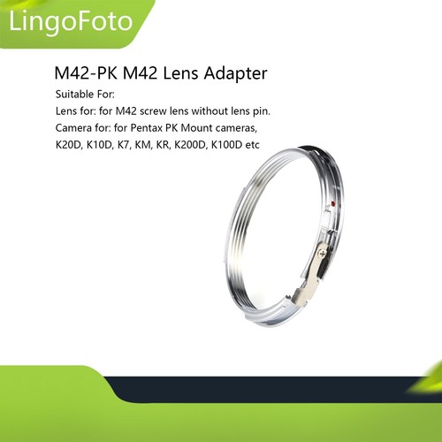 Adattatore obiettivo m42 - obiettivo, m42-pk