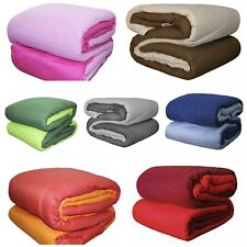 Piumone trapunta invernale double face tinta unita Made in Italy Vari colori