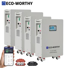 ECO-WORTHY 64,3kWh 4Pack 48V