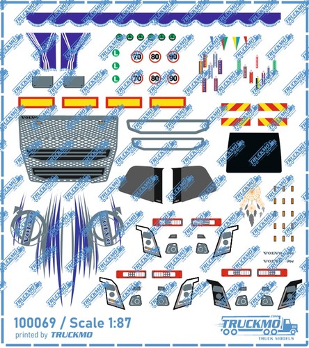 Decalcomanie truckmo volvo - truckmo, fh