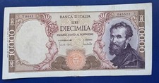 10.000 LIRE MICHELANGELO DECR