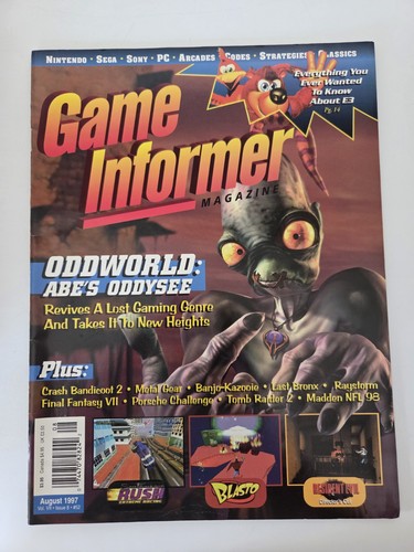 Game informer magazine - game, volumel