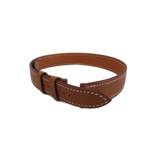 Bracciale cintura pelle timbro