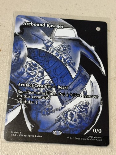 Mtg borderless arcbound - borderless,