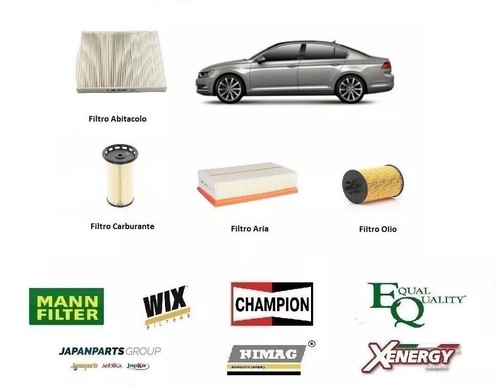 Kit tagliando per passat b8 - vw,
