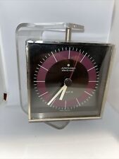 Panton Style Vintage 70th Junghans Ato Mat S -Orologio Da Tavolo-Made In Germany