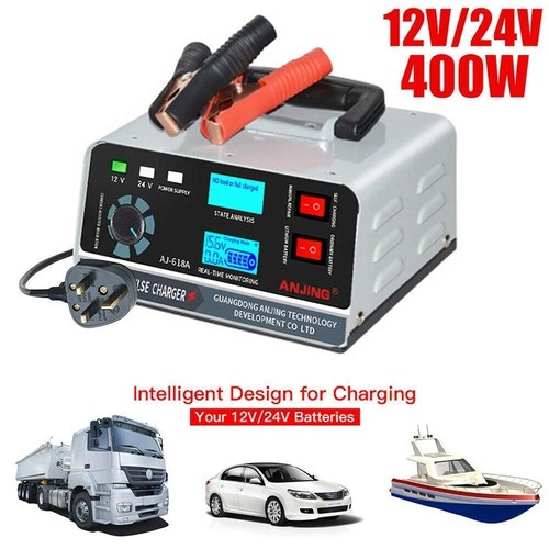 Caricabatteria auto 400w 40a - auto,