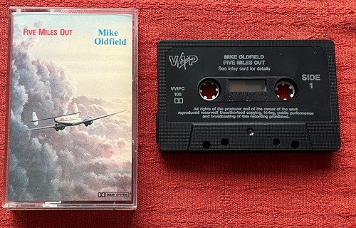 Mike oldfield cassette tape - cassette,