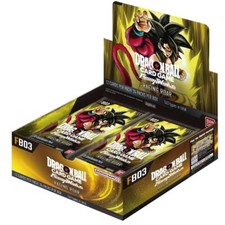 DRAGON BALL SUPER TCG Box FUSION WORLD FB03 FB-03 Raging Roar - ENG ENGLISH