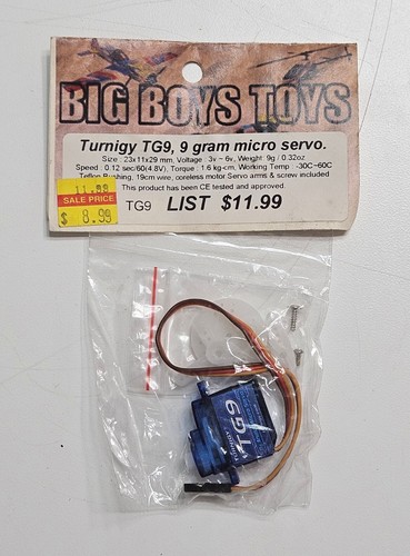 Turnigy tg9 grammi - x,