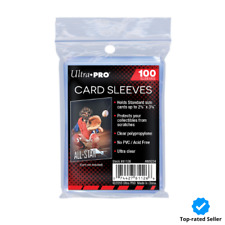 Ultra Pro 100 Bustine Card Sleeves Soft Proteggi Carte Gioco Pokemon Yugioh card