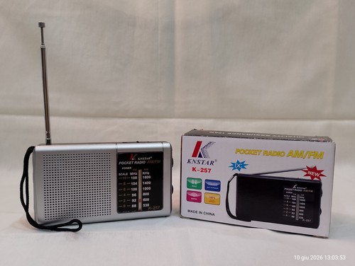 Knstar pocket radio fm - radio, am/fm