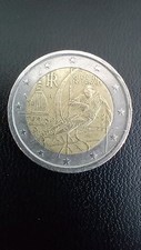 Moneta Italia 2 euro XX Giochi olimpici Invernali Torino 2006.