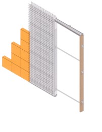 Controtelaio per intonaco - controtelaio,