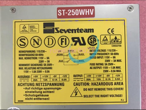 1pcs used seventeam 250whv - seventeam, st-250whv