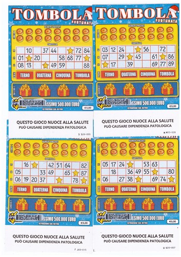 Gratta vinci biglietti - e, 4