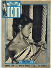 INCOM 1949/28=CAPRI=ITRI=JOHN GARFIELD=POMPIERI SIENA=PIETRO CANONICA=PALLANTE A