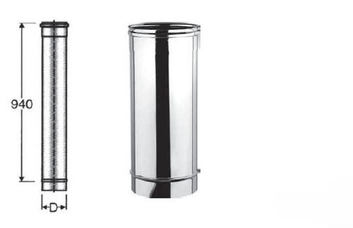 Tubo stufa pellet - tubo,